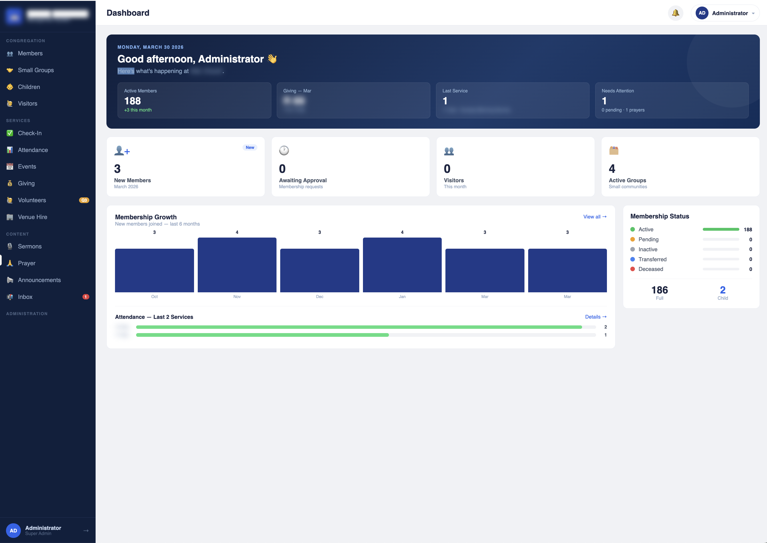 Church Management System