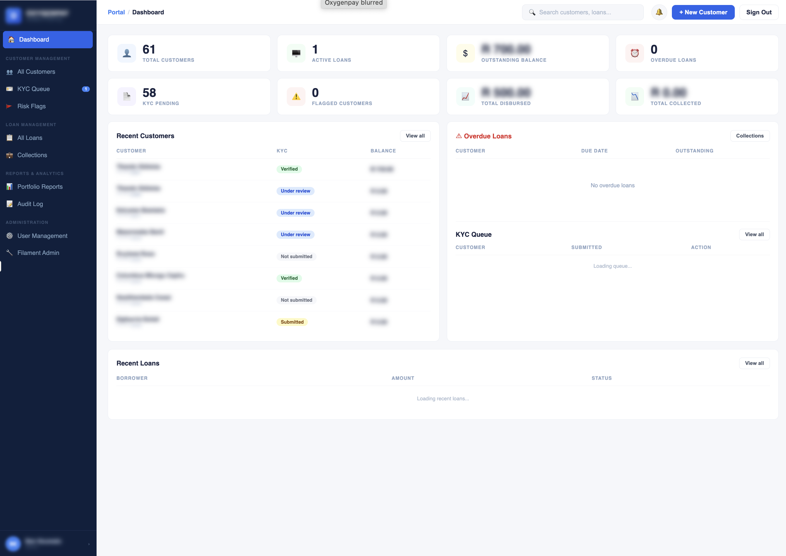 MicroFinance & Loan Management Platform
